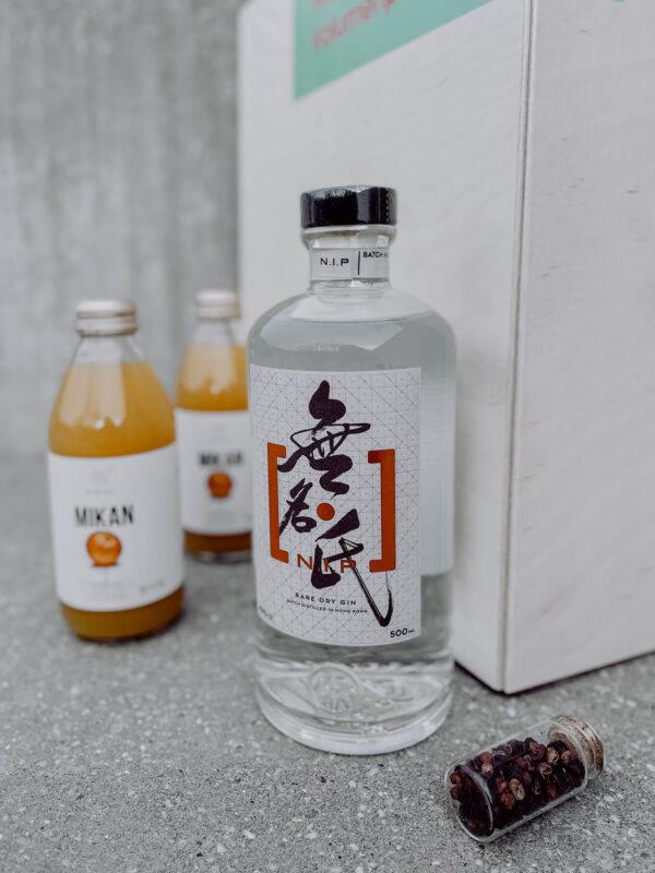 N.I.P. Rare Gin, Kimino Mikan, Szechuan Pfeffer, Japan, Hong Kong, Dry Gin
